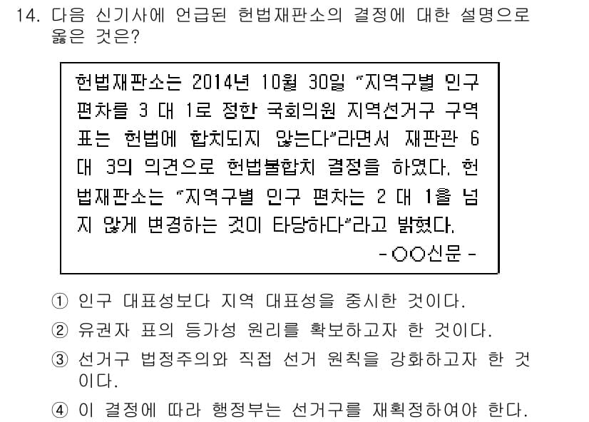 9급_지방직_공무원_사회복지학개론 2016년 14번 - 정답과 핵심 포인트를 검수 중인 기출문제