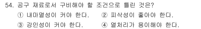 압연기능장 2016년 55번 - 정답과 핵심 포인트를 검수 중인 기출문제