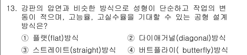 압연기능장 2018년 13번 - 정답과 핵심 포인트를 검수 중인 기출문제