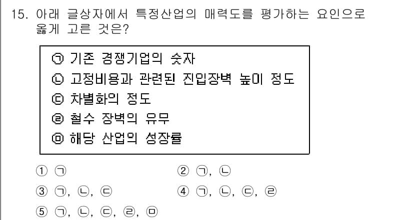 유통관리사_2급 2020년 15번 - 정답과 핵심 포인트를 검수 중인 기출문제