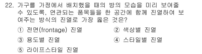 유통관리사_3급 2020년 22번 - 정답과 핵심 포인트를 검수 중인 기출문제