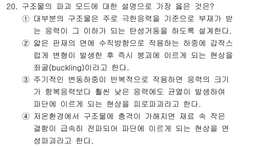 9급_지방직_공무원_서울시_선박일반 2020년 20번 - 정답과 핵심 포인트를 검수 중인 기출문제