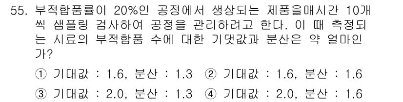 금형제작기능장 2017년 55번 - 정답과 핵심 포인트를 검수 중인 기출문제