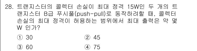 반도체커스텀레이아웃산업기사 2016년 28번 - 정답과 핵심 포인트를 검수 중인 기출문제