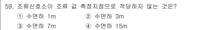 항로표지기능사 2015년 59번 - 정답과 핵심 포인트를 검수 중인 기출문제