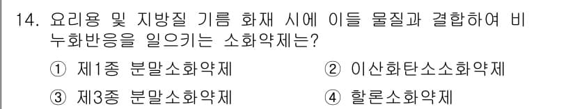 경비지도사_2차(소방학) 2020년 14번 - 정답과 핵심 포인트를 검수 중인 기출문제