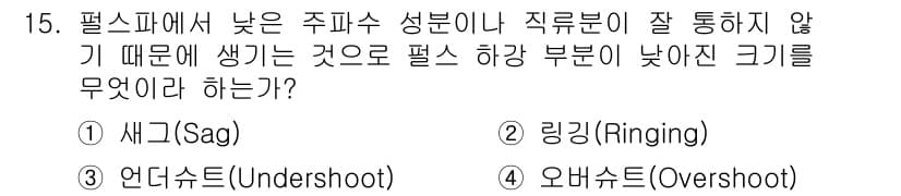 무선설비기사 2020년 15번 - 정답과 핵심 포인트를 검수 중인 기출문제