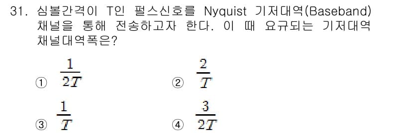 무선설비기사 2020년 31번 - 정답과 핵심 포인트를 검수 중인 기출문제
