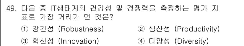 IoT지식능력검정 2016년 50번 - 정답과 핵심 포인트를 검수 중인 기출문제