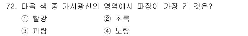 인쇄설계기사 2017년 72번 - 정답과 핵심 포인트를 검수 중인 기출문제
