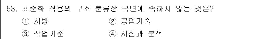 품질경영산업기사 2018년 65번 - 정답과 핵심 포인트를 검수 중인 기출문제