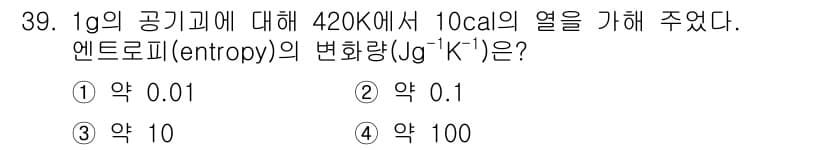 기상기사 2021년 39번 - 정답과 핵심 포인트를 검수 중인 기출문제