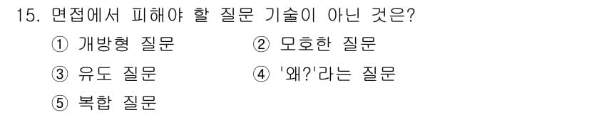 사회복지사_1급(2교시) 2021년 15번 - 정답과 핵심 포인트를 검수 중인 기출문제