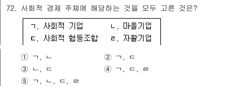 사회복지사_1급(2교시) 2021년 72번 - 정답과 핵심 포인트를 검수 중인 기출문제