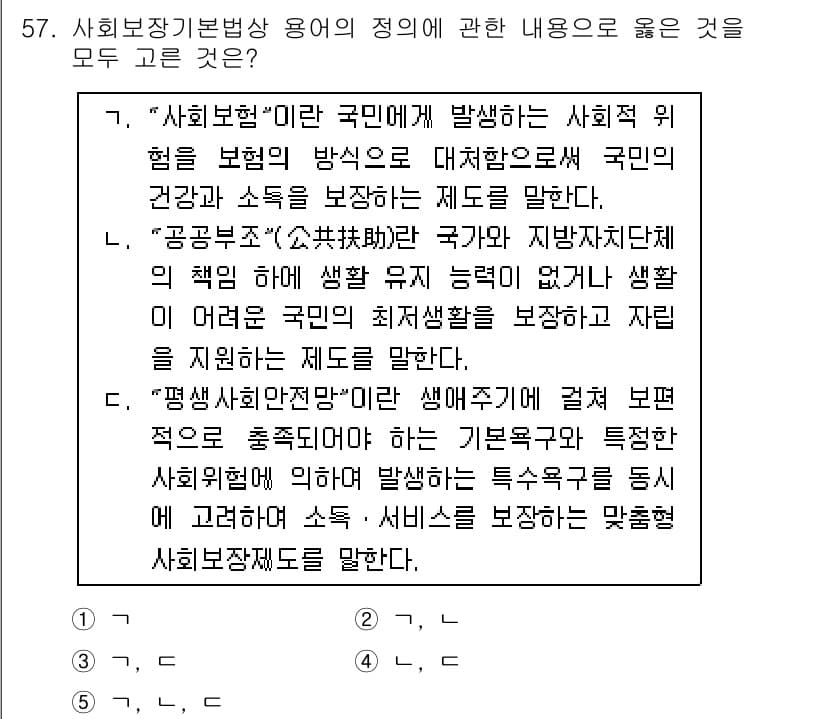 사회복지사_1급(3교시) 2021년 57번 - 정답과 핵심 포인트를 검수 중인 기출문제