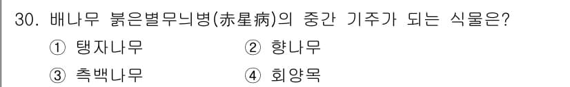 시설원예기사 2021년 30번 - 정답과 핵심 포인트를 검수 중인 기출문제