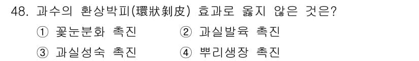 농산물품질관리사_1차 2018년 48번 - 정답과 핵심 포인트를 검수 중인 기출문제