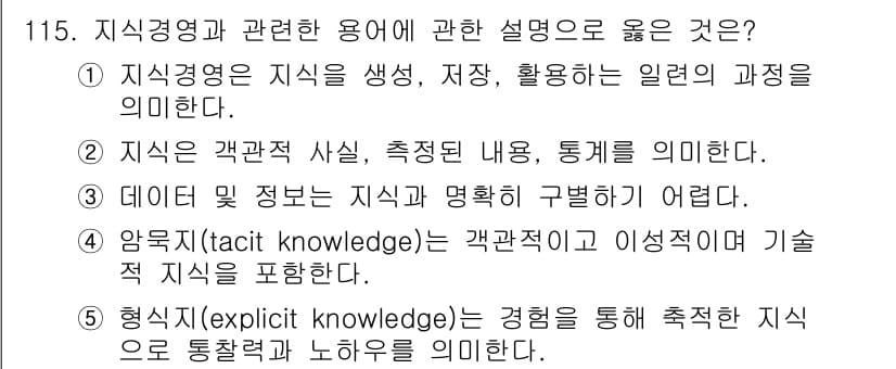 가맹거래사 2021년 115번 - 정답과 핵심 포인트를 검수 중인 기출문제