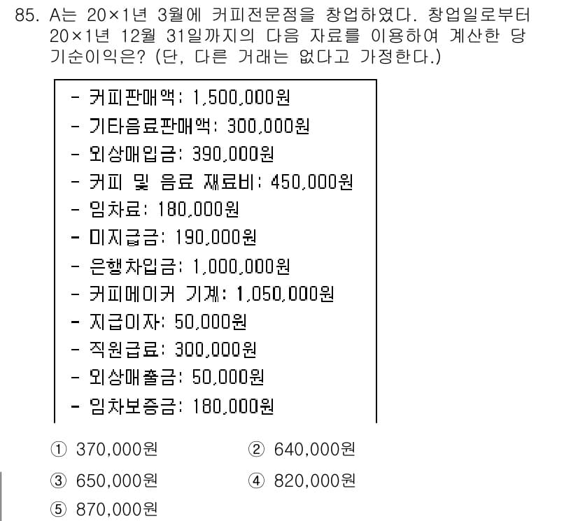 가맹거래사 2021년 85번 - 정답과 핵심 포인트를 검수 중인 기출문제