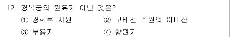 9급_국가직_공무원_조경계획및설계 2021년 12번 - 정답과 핵심 포인트를 검수 중인 기출문제
