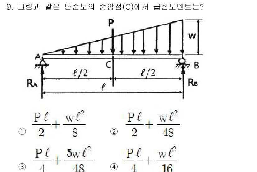 기계설계기사 2021년 9번 - 정답과 핵심 포인트를 검수 중인 기출문제