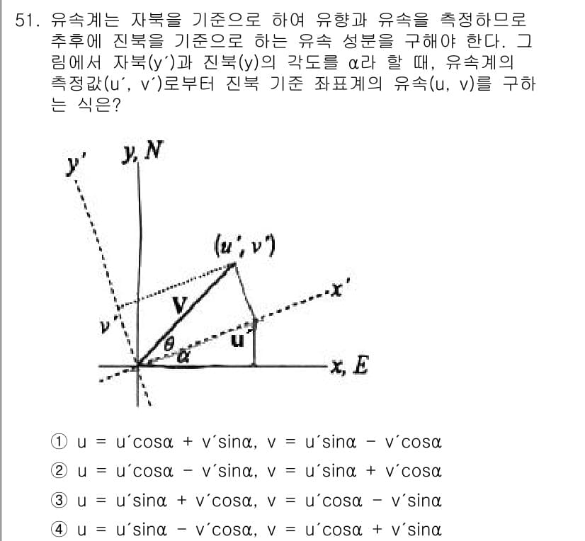 해양환경기사 2021년 51번 - 정답과 핵심 포인트를 검수 중인 기출문제