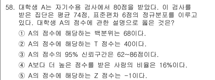 청소년상담사_2급(1교시)(구) 2020년 58번 - 정답과 핵심 포인트를 검수 중인 기출문제