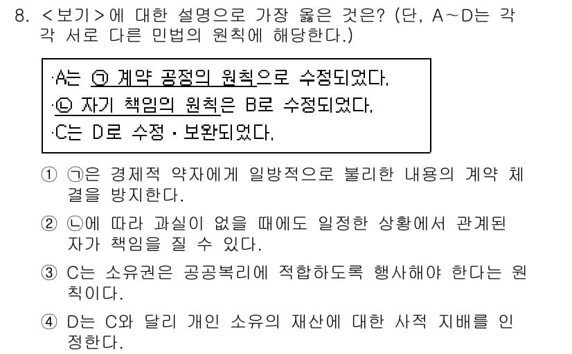 9급_지방직_공무원_서울시_사회 2021년 8번 - 정답과 핵심 포인트를 검수 중인 기출문제