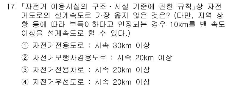 9급_지방직_공무원_서울시_조경계획및생태관리 2021년 17번 - 정답과 핵심 포인트를 검수 중인 기출문제