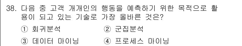 전자상거래운용사 2020년 38번 - 정답과 핵심 포인트를 검수 중인 기출문제