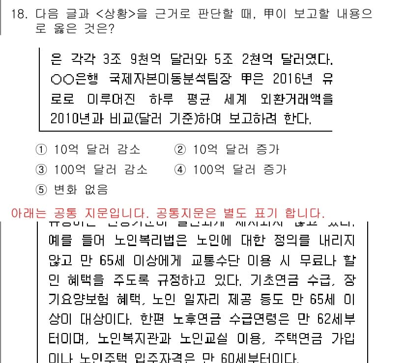 PSAT_상황판단 2021년 18번 - 정답과 핵심 포인트를 검수 중인 기출문제