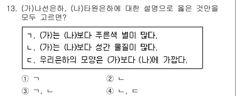 9급_지방직_공무원_과학 2021년 13번 - 정답과 핵심 포인트를 검수 중인 기출문제