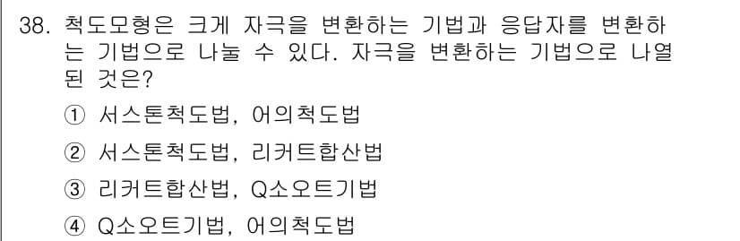 텔레마케팅관리사 2021년 38번 - 정답과 핵심 포인트를 검수 중인 기출문제