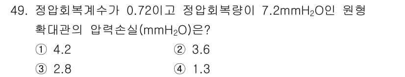 산업위생관리기사 2021년 50번 - 정답과 핵심 포인트를 검수 중인 기출문제