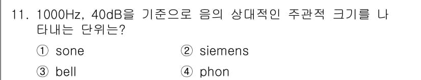 인간공학기사 2021년 11번 - 정답과 핵심 포인트를 검수 중인 기출문제