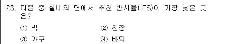 인간공학기사 2021년 23번 - 정답과 핵심 포인트를 검수 중인 기출문제