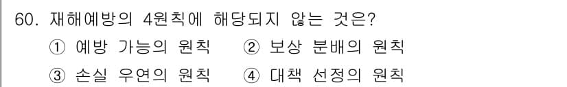 인간공학기사 2021년 60번 - 정답과 핵심 포인트를 검수 중인 기출문제