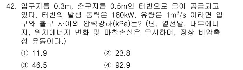 건설기계설비기사 2021년 42번 - 정답과 핵심 포인트를 검수 중인 기출문제