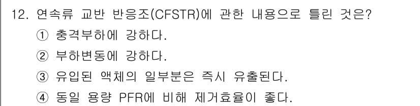 수질환경기사 2021년 12번 - 정답과 핵심 포인트를 검수 중인 기출문제