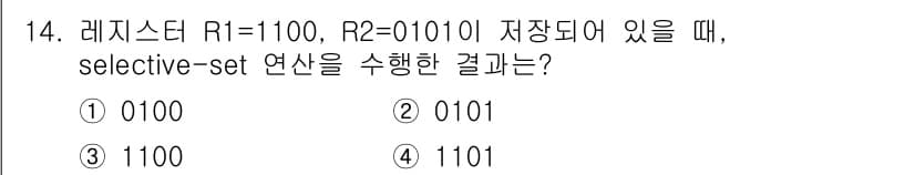 컴퓨터시스템기사(A형) 2021년 14번 - 정답과 핵심 포인트를 검수 중인 기출문제