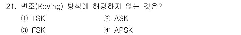 컴퓨터시스템기사(A형) 2021년 21번 - 정답과 핵심 포인트를 검수 중인 기출문제
