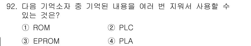 컴퓨터시스템기사(A형) 2021년 92번 - 정답과 핵심 포인트를 검수 중인 기출문제