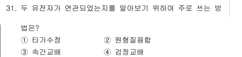종자기사 2021년 31번 - 정답과 핵심 포인트를 검수 중인 기출문제