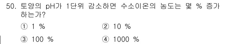 종자기사 2021년 50번 - 정답과 핵심 포인트를 검수 중인 기출문제