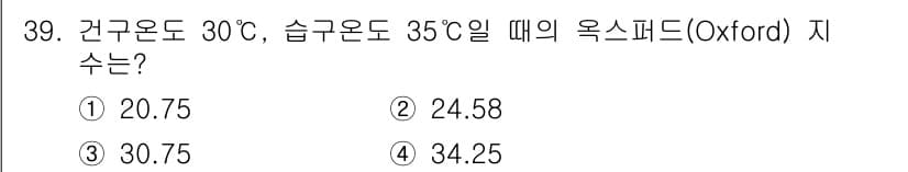 산업안전기사_필기 2021년 39번 - 정답과 핵심 포인트를 검수 중인 기출문제