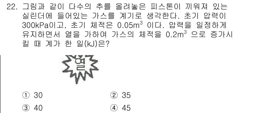 농업기계기사 2021년 22번 - 정답과 핵심 포인트를 검수 중인 기출문제