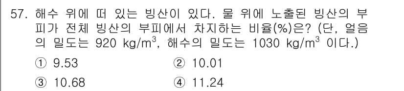농업기계기사 2021년 58번 - 정답과 핵심 포인트를 검수 중인 기출문제