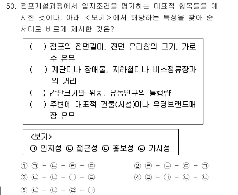 유통관리사_1급 2021년 51번 - 정답과 핵심 포인트를 검수 중인 기출문제