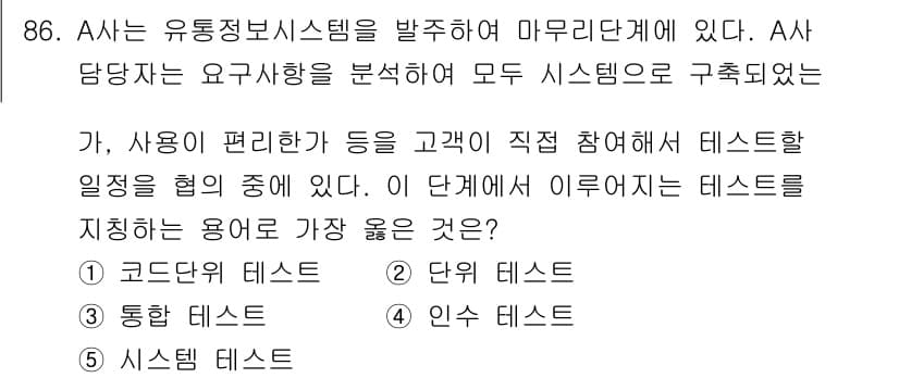 유통관리사_1급 2021년 88번 - 정답과 핵심 포인트를 검수 중인 기출문제