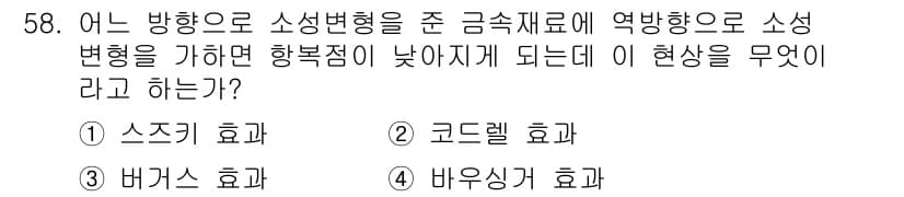 용접기사 2021년 58번 - 정답과 핵심 포인트를 검수 중인 기출문제